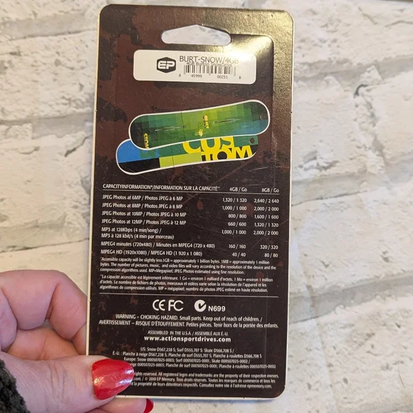 🆕Burton Snowdrive Flash drive[RARE] - Picture 2 of 2